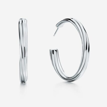 Elegant Silver-Plated Hoop Earrings – A Must-Have Classic