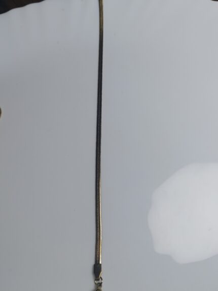 Essential Liquid Gold Snake Chain Necklace | High Polish Herringbone Style